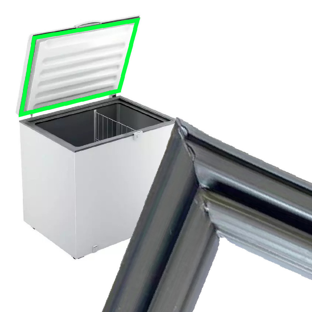 Borracha Freezer Para Metalfrio 61x99 DA300 DA301B HB31 Encaixe Moderno