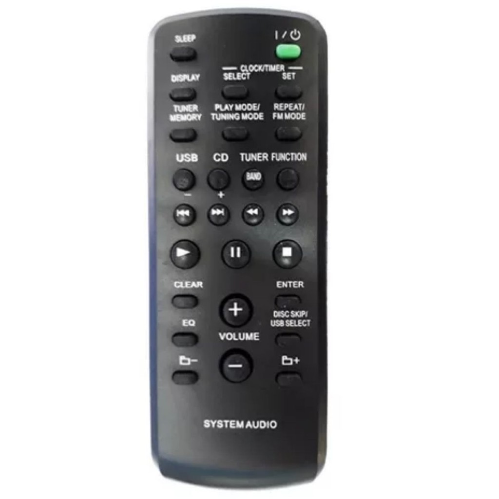 Controle Compatível Com Som Sony Rm-scu 37b Mhc-esx9 Mhc-ex6