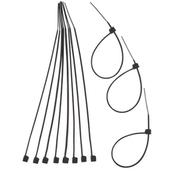 ABRAÇADEIRA NYLON PRETA 200X3.6MM - EDA