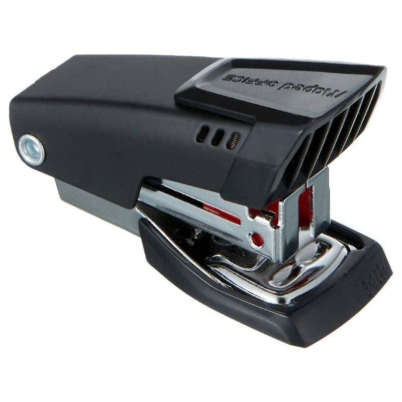 Mini Grampeador 15 Folhas com Extrator Metal Preto - Maped