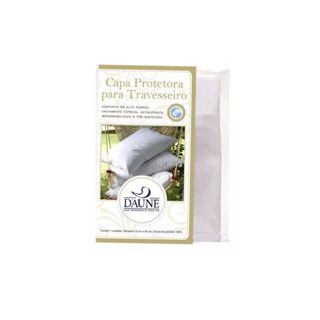 Capa Para Travesseiro Tradicional 50x70 100% Algodão Branca - Daune em Oferta na Shopee
