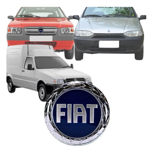 Emblema Fiat Uno Fire/fiorino 2002 2003 2004 Capo Palio Yong