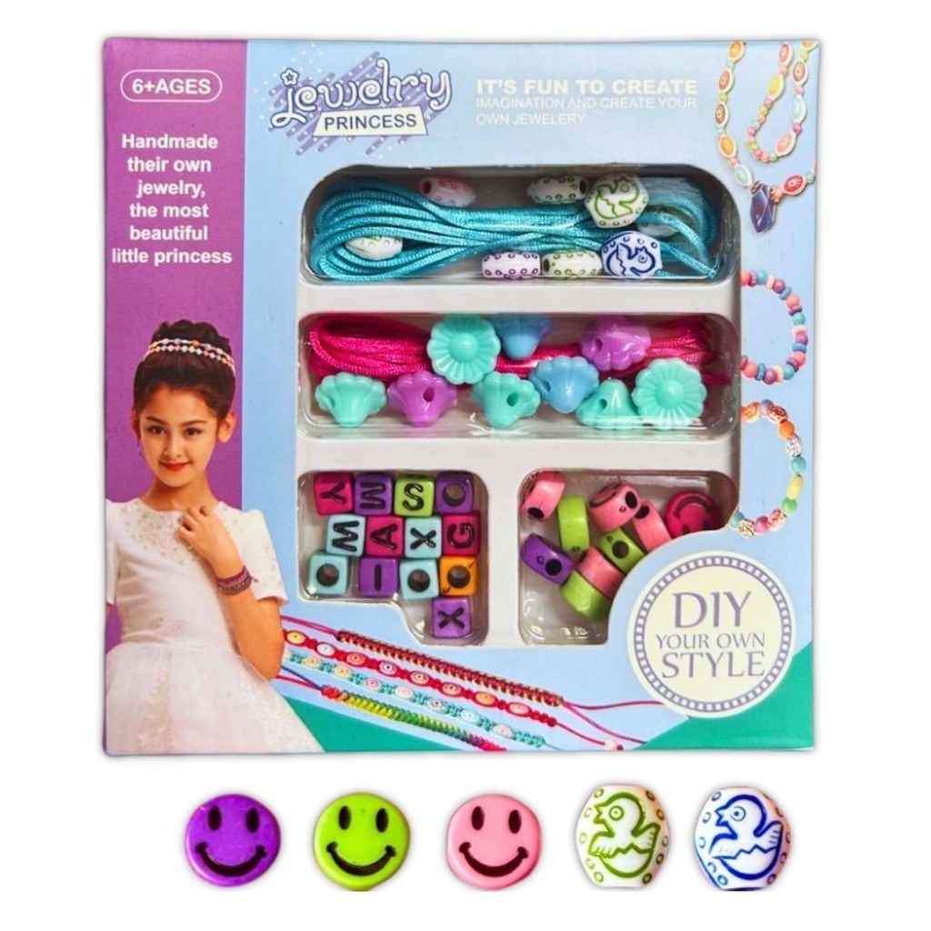 Missangas Para Pulseira Colar Acessórios Infantil Bijuteria
