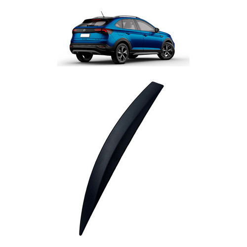 Extensor Moldura Para-lama Traseiro Ld Nivus Original Vw