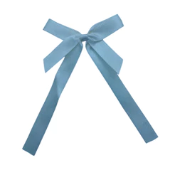 Laço Perfeito de Fita de Cetim com Adesivo - Azul Mar - P 5x20,5cm - 3 unidades - Cromus - Rizzo
