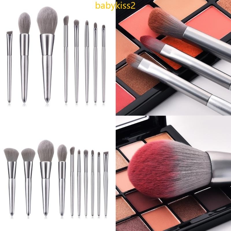 Bab Essential 8pcs Makeup Brush Collection Conjunto Escovas Cosméticas Para Aplicação Beleza