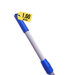 Cabo Haste Telescopico 1,60m piscina manopla em Oferta na Shopee