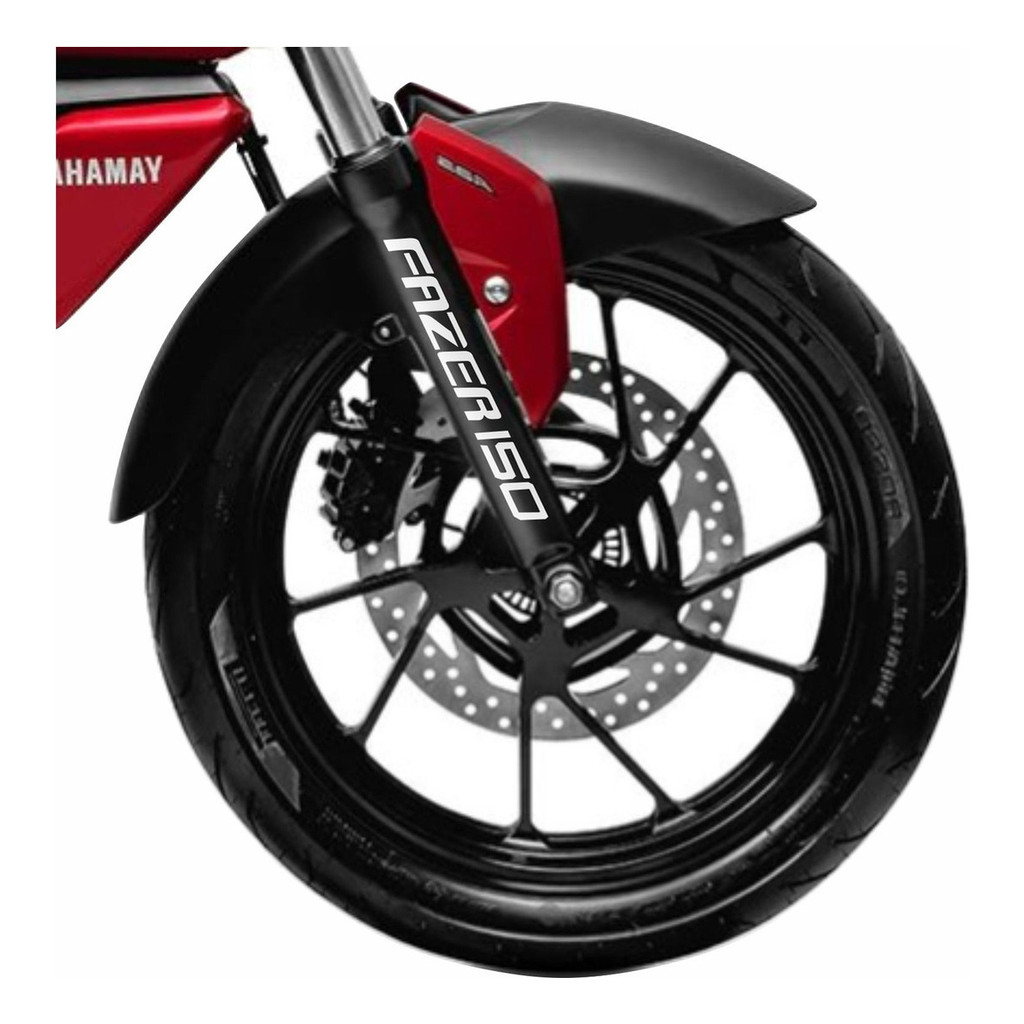 Adesivo Refletivo Para Bengala Ou Canela Yamaha Fazer 150