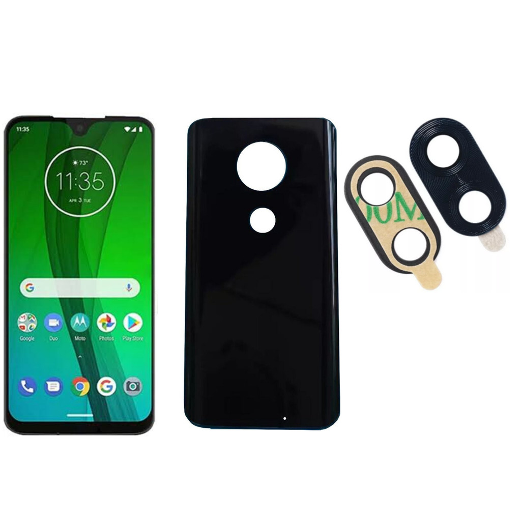 Tela Display Lcd Touch Para Moto G7 Play + Tampa + Lente