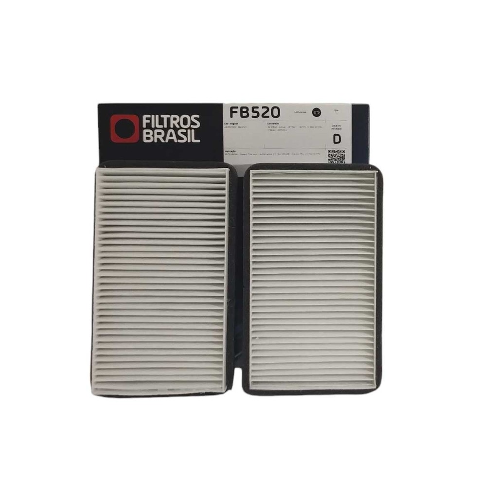 Filtro de Ar Condicionado Mitsubishi Pajero Tr4 03... Duplo FB520