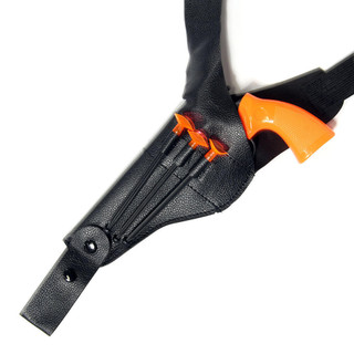 Kit Policial Arma E Coldre De Plástico Abrakadabra Fantasias em Oferta na Shopee