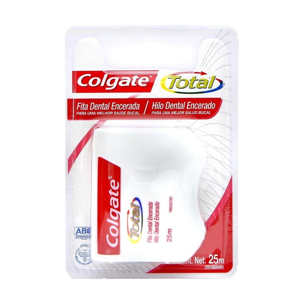 Fita Dental Colgate Total 12 25m em Oferta na Shopee