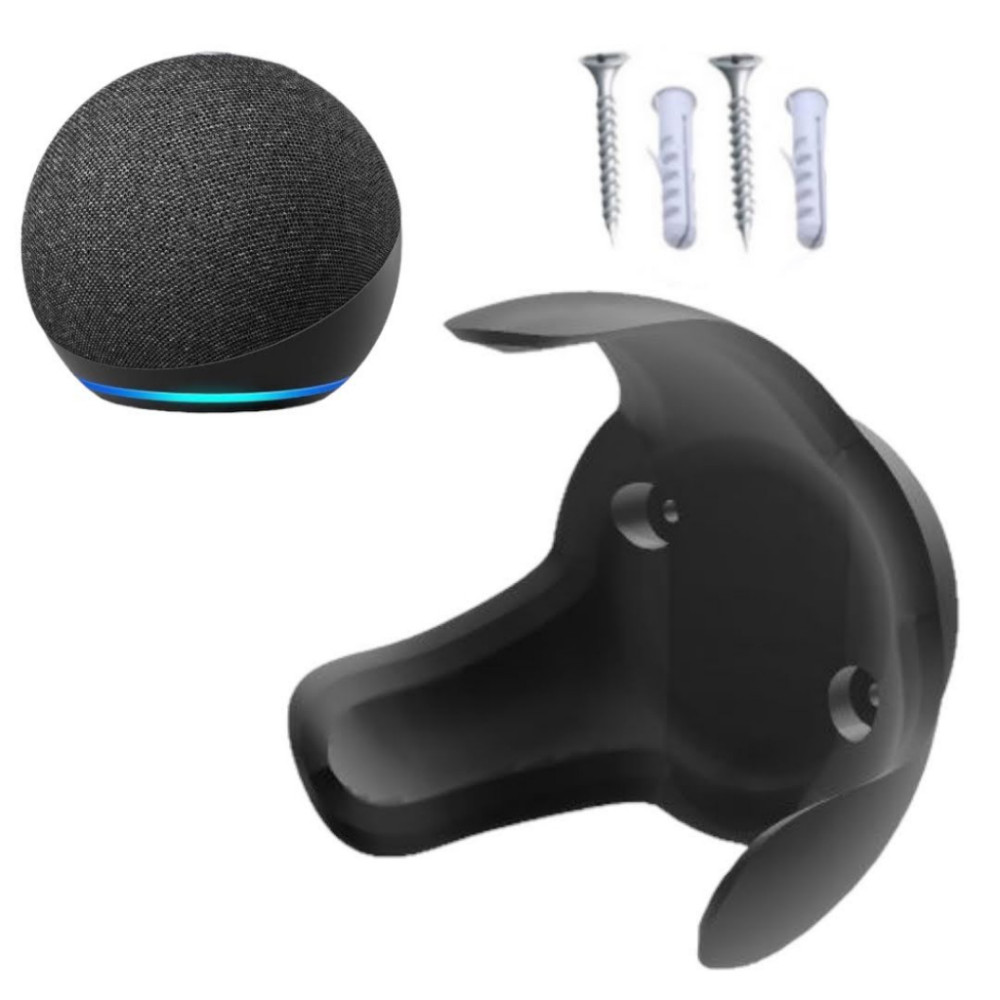 Suporte Parede Teto Amazon Alexa Echo Dot 4 5 Geração Preto