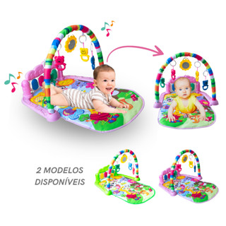 Tapete de atividades bebê inafntil teclado musical enfeites conforto em Oferta na Shopee
