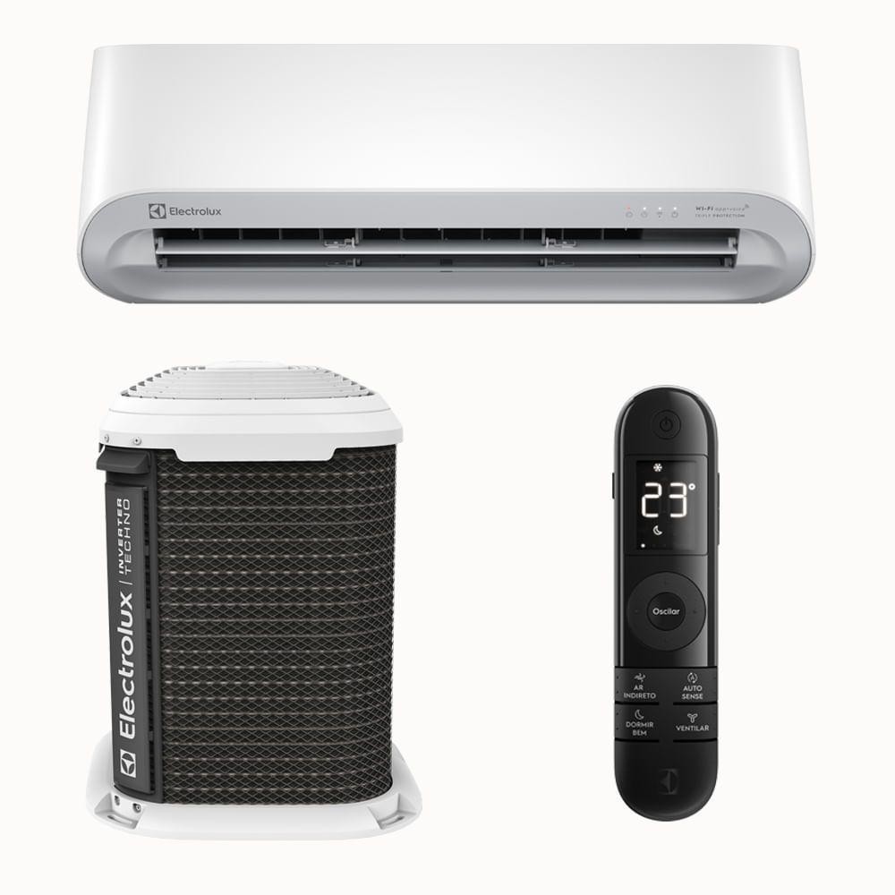 Ar Condicionado Split Hi Wall Electrolux Color Inverter 9.000 BTUs Quente e Frio 220V R-32 - Home Appliances