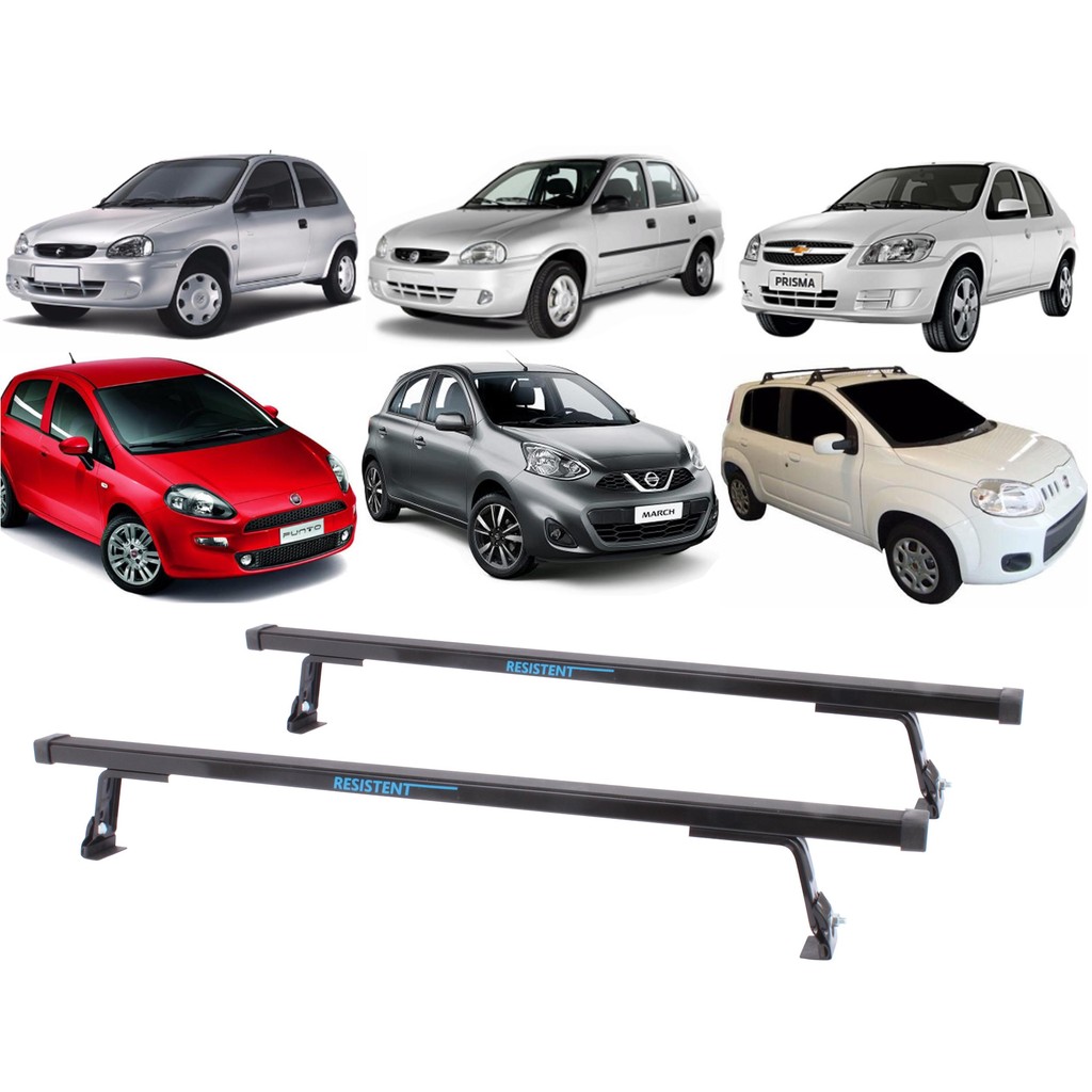 Rack Teto Resistent Sport Fiat Punto todos 4pts LW120