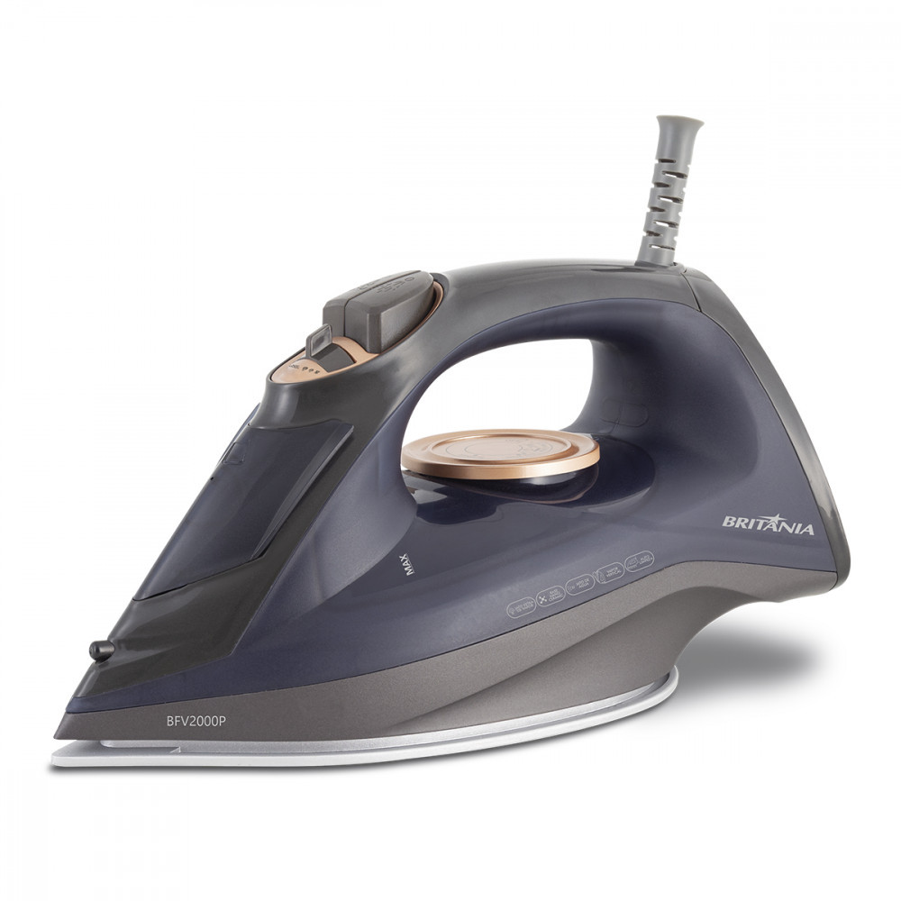 Ferro de Passar Roupa a Vapor Britânia BFV2000P 1200W em Oferta na Shopee
