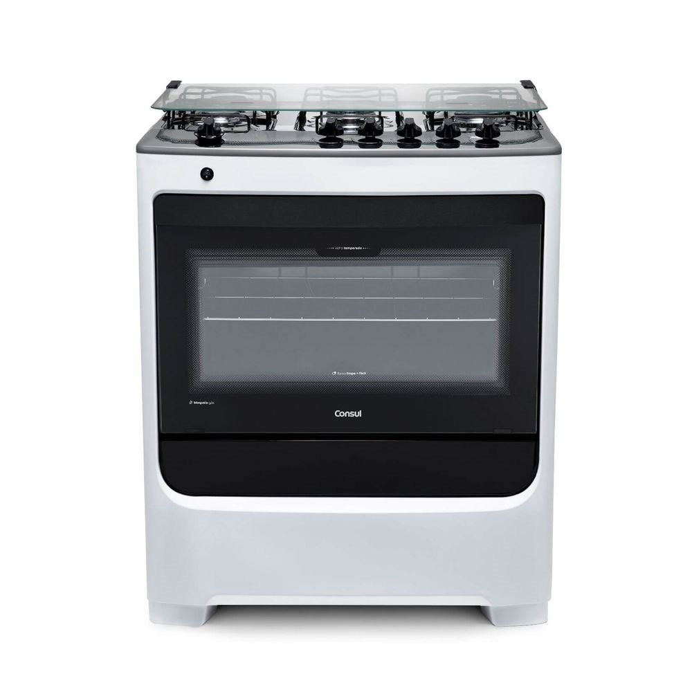 Fogão 5 Bocas Consul Acendimento Automático CFS5NAB em Oferta na Shopee