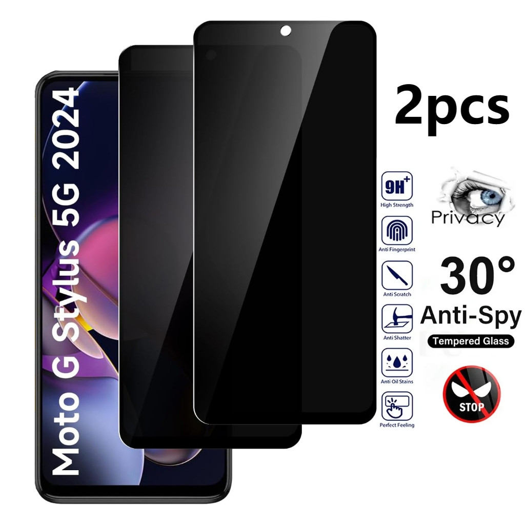Película Privacidade 3D Vidro P/ Motorola Moto E Anti Spy