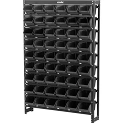 Estante Gaveteiro Metálica 150x99x20cm Com 54 Peças Gavetas