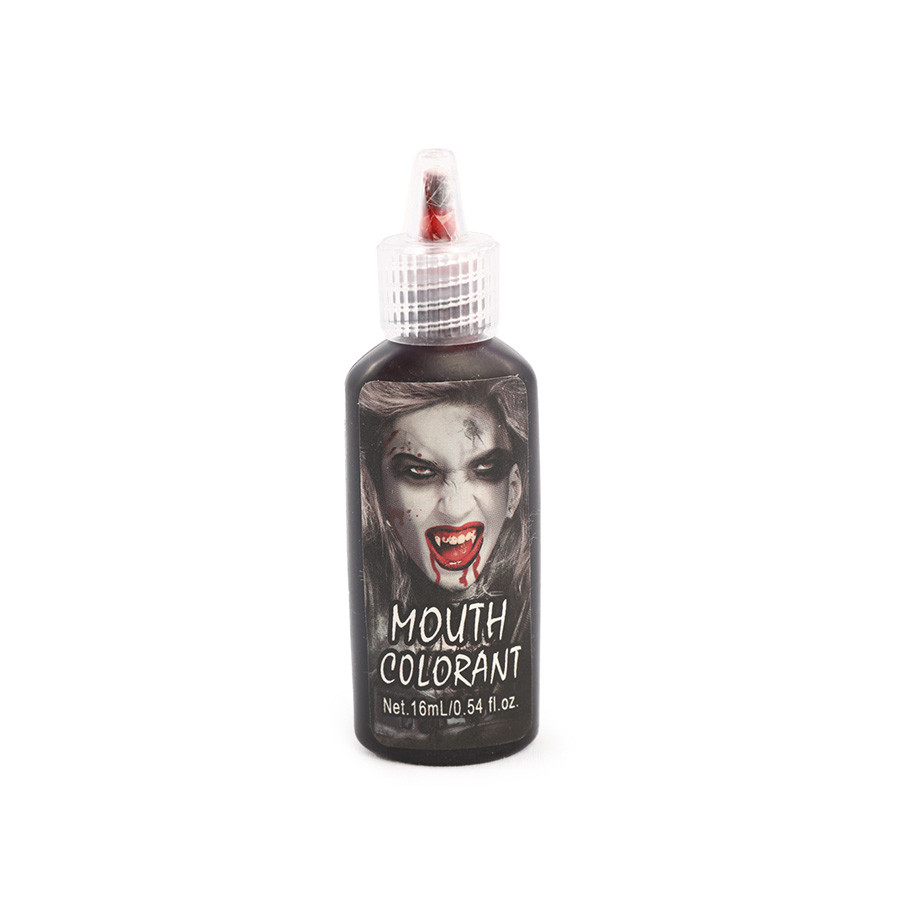 Maquiagem para Halloween - Sangue Falso para Boca - 16ml - 1 unidade - Cromus - Rizzo
