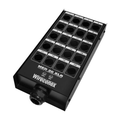 CAIXA MEDUZA WIRECONEX MED2 20 1SN 20 VIAS XLR SEM CONECTOR