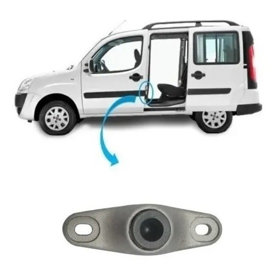 Bucha Batente Inferior Porta Correr Doblo Nova Original em Oferta na Shopee