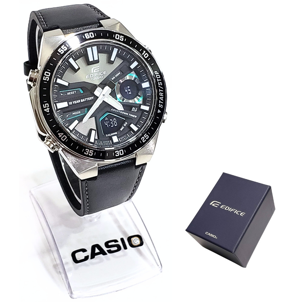 Relógio Casio Masculino Anadigi Edifice EFV-C110L-1AVDF
