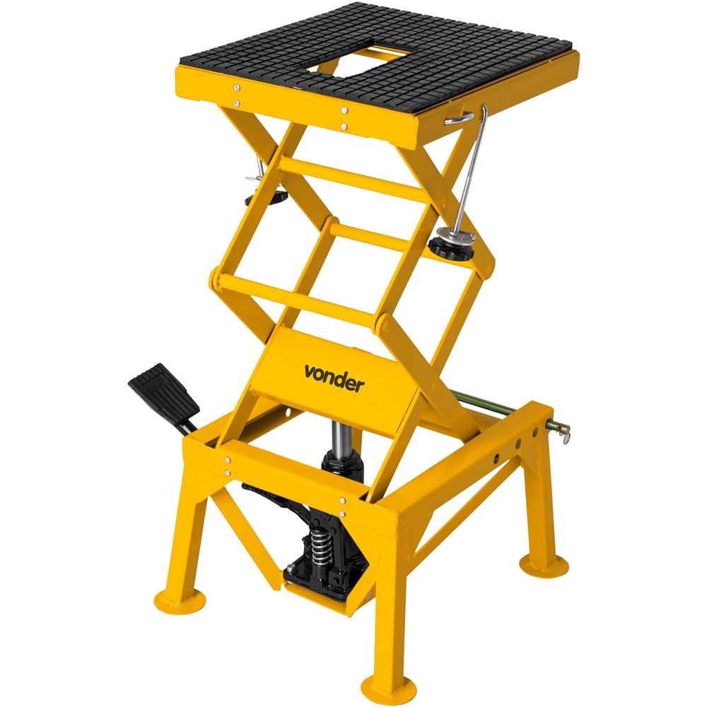 Elevador Hidráulico para Motor Até 130 Kg VONDER em Oferta na Shopee