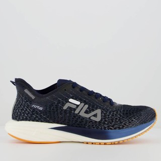 Tênis Fila KR6 Marinho e Laranja em Oferta na Shopee