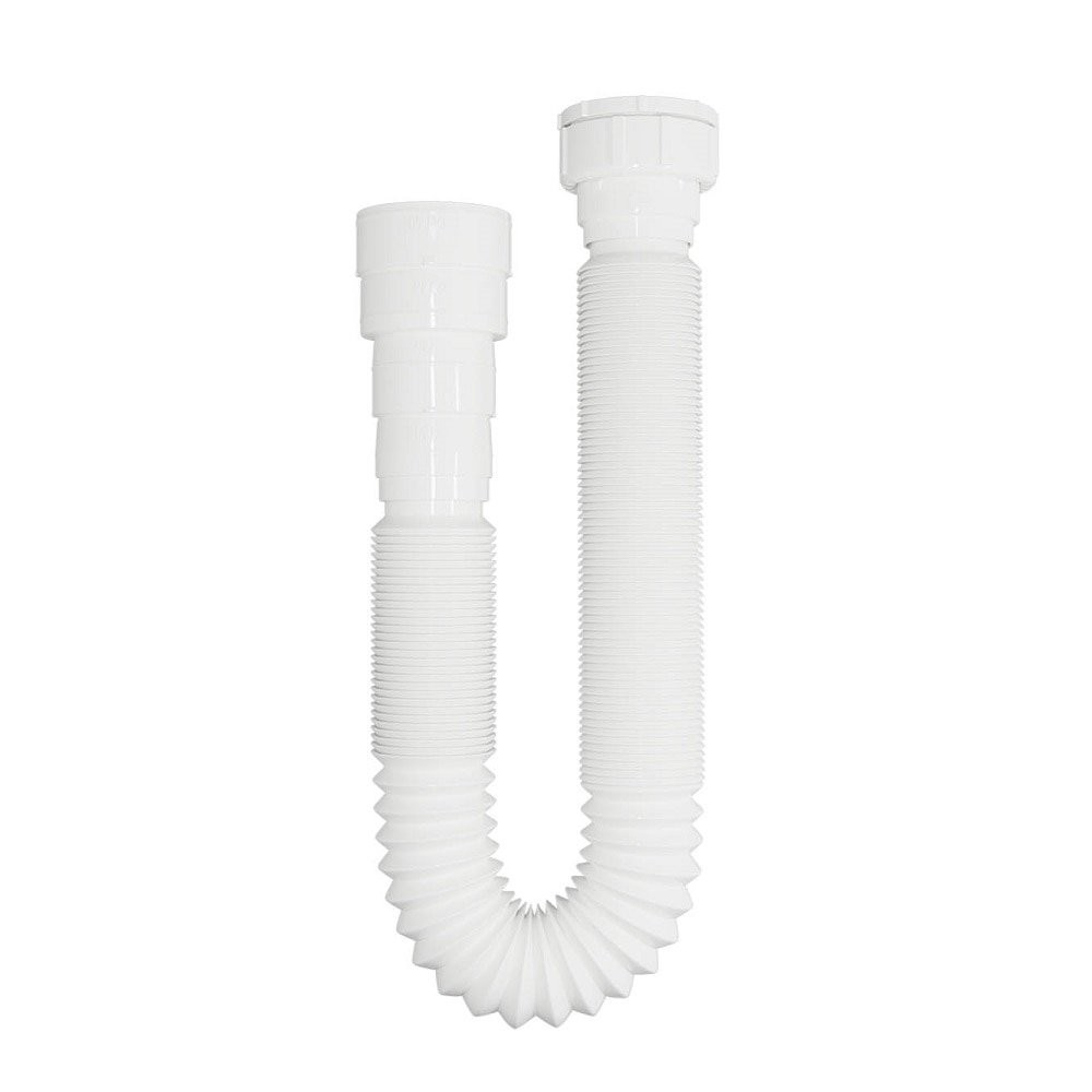 Sifão Blukit Extensível Universal DN38/40/48/50 Branco 1,1m - Home & Living