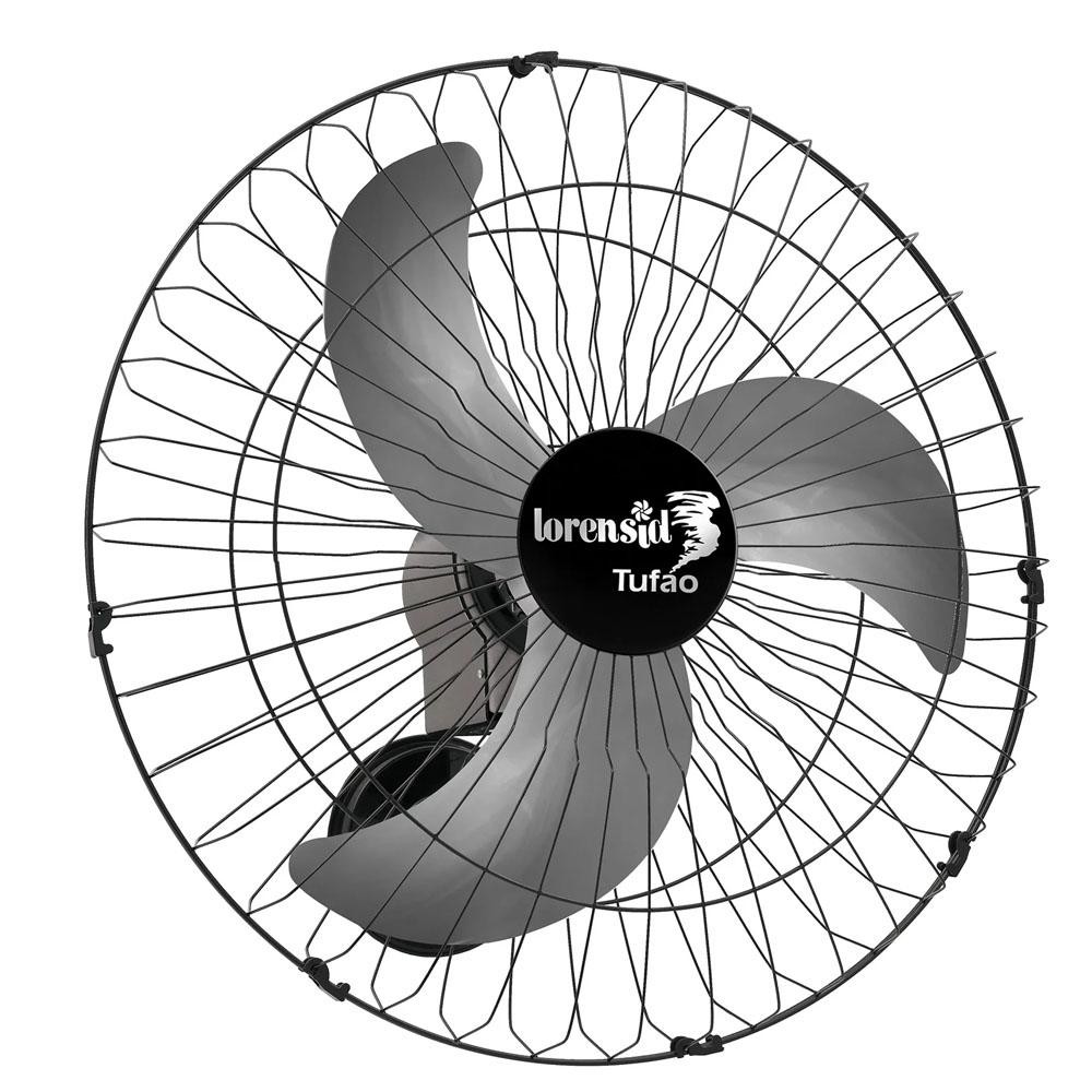 Ventilador De Parade Loren Sid Tufão 60cm Preto Bivolt em Oferta na Shopee