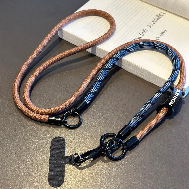 Novo cordão dois em um para celular, pontos destacáveis, longo, curto, Diagonal, portátil, alça de mão, pendurado no pescoço, longo, curto, Anti-perda em Oferta na Shopee