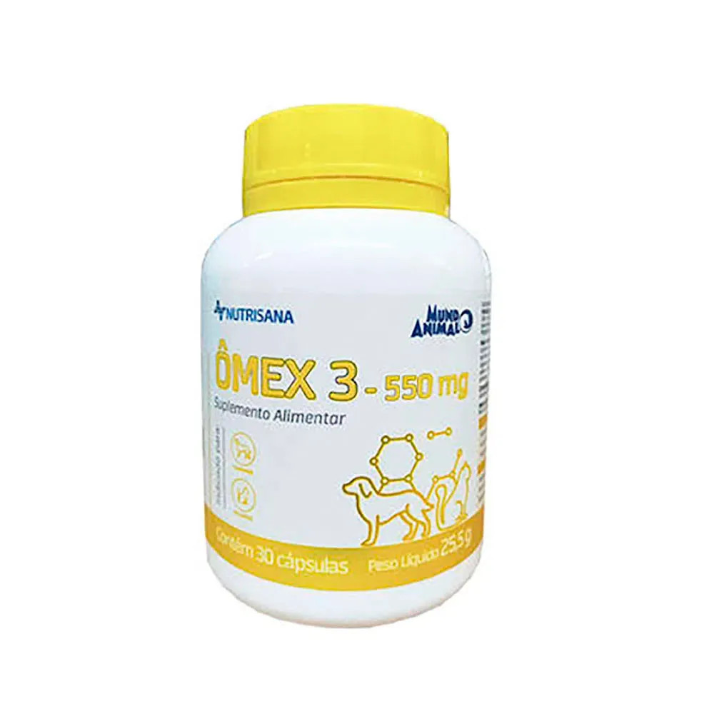 NUTRISANA OMEX 3 - 550MG 30CAP em Oferta na Shopee
