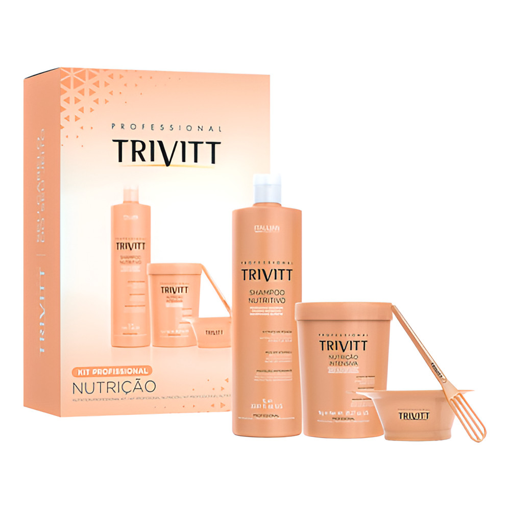 Kit Profissional Nutrição Trivitt Itallian