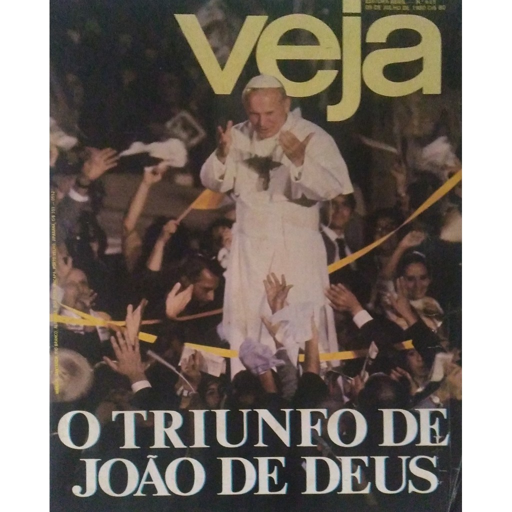 Revista Veja O Triunfo De João de Deus de Vários Autores 6795571