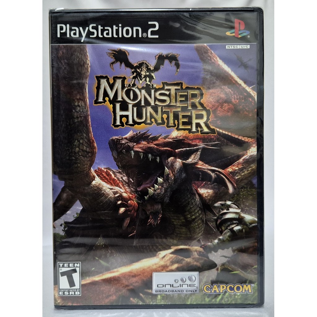 Monster Hunter Novo Lacrado Original - PS2