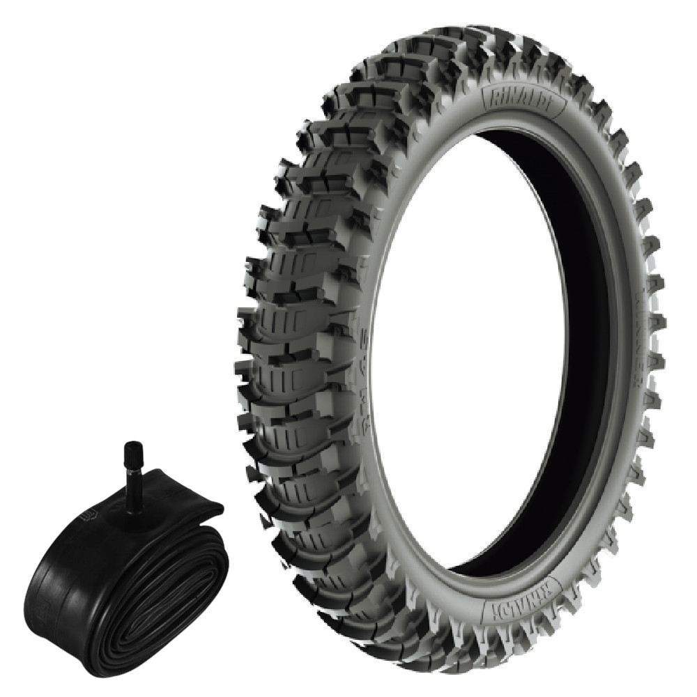 Pneu Yamaha Yz 125 Yzf 250 100/90-19 57M RW45 Rinaldi + Camara