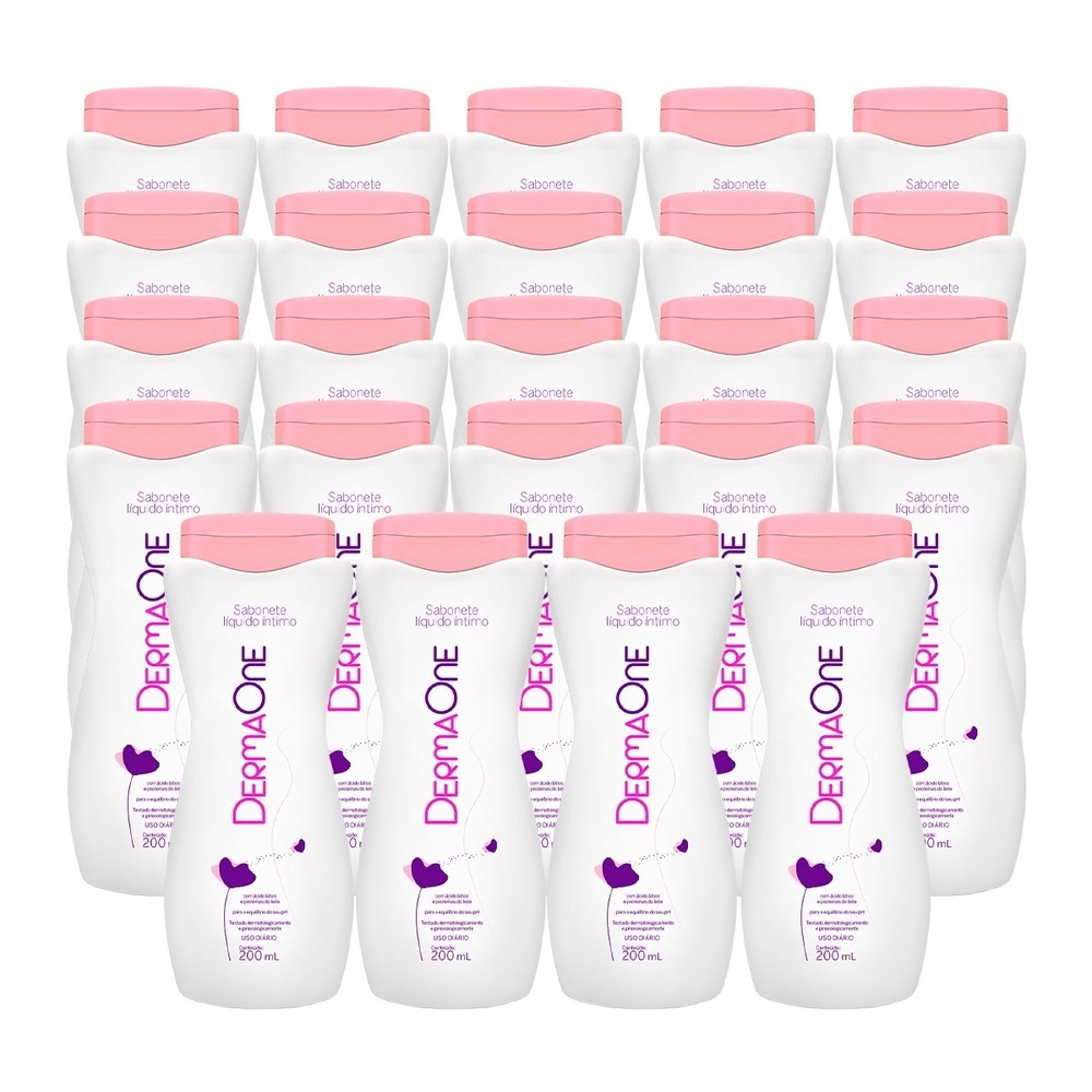 Kit 24 und Dermaone Sabonete Íntimo Tradicional 200ml em Oferta na Shopee
