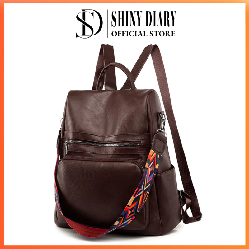 Mochila Feminina Escolar Grande Impermeável para Notebook Viagem