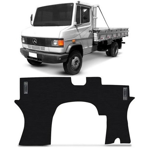 Tapete Caminhão 1 Peça específico Mercedes Benz 914 1988 89 90 ... 15 16 2017 PVC