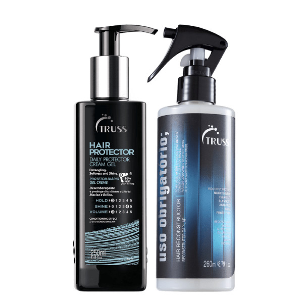 Kit Truss Hair Protector Obrigatorio 2 Produtos em Oferta na Shopee
