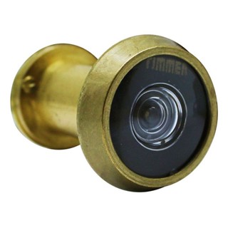 Visor Olho Mágico Timmer Curto LP Dourado 200º Com Tampa em Oferta na Shopee