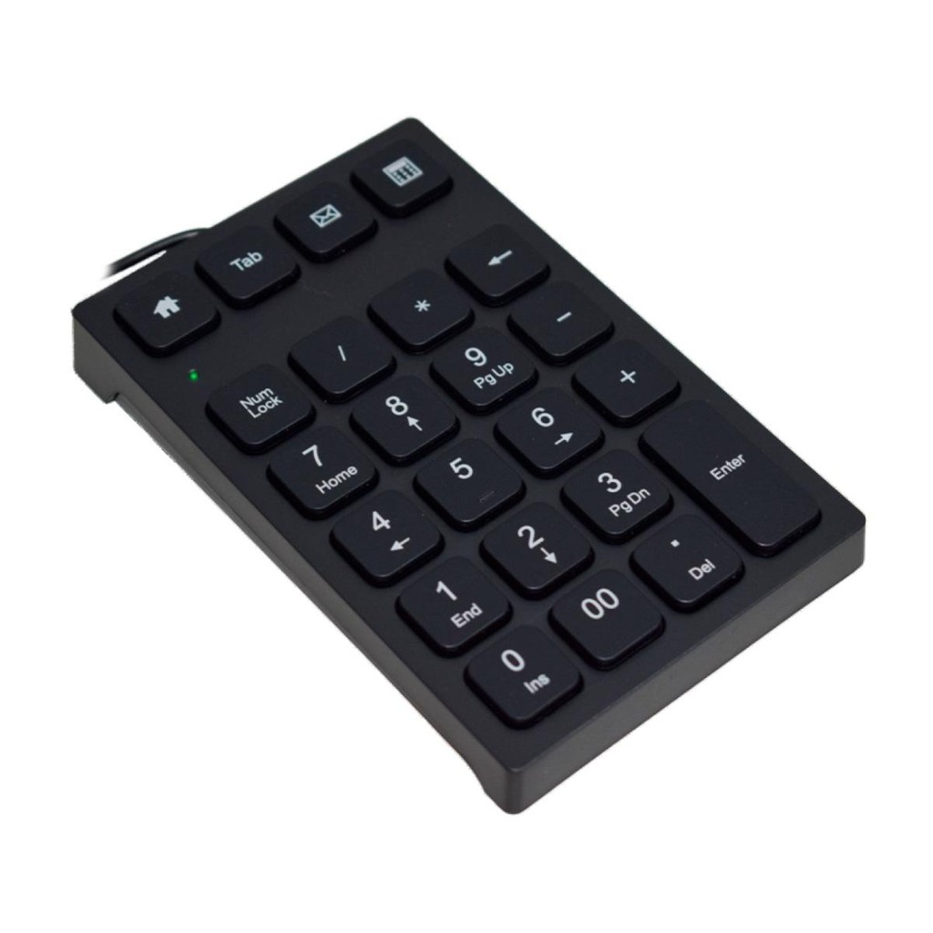 Teclado USB Numérico K-Mex KP-2403 - Preto