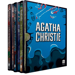 Coleção Agatha Christie | Box 5 em Oferta na Shopee