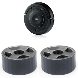 Kit 2 Roda Frontal Dianteira Giratória Robô Aspirador Multilaser Mondial Wap W100-100C…