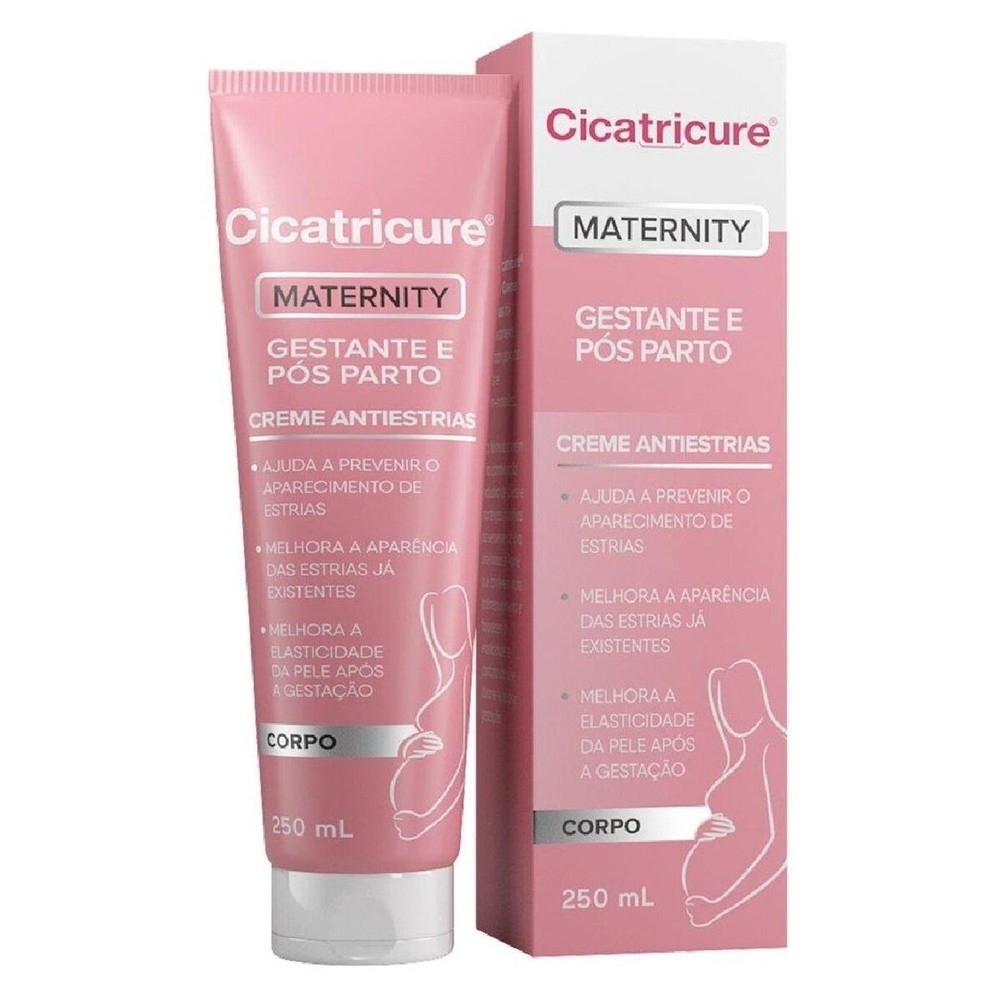 Creme Corporal Antiestrias Cicatricure Maternity 250ml em Oferta na Shopee