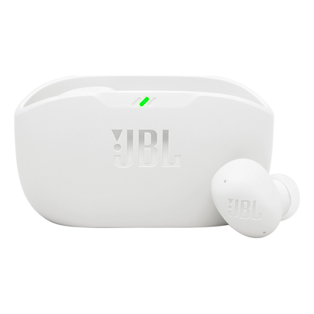 JBL Fone De Ouvido Bluetooth Sem Fio Wave Buds 2 Branco com Cancelamento Ruido
