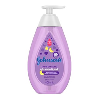 Sabonete Johnson Baby Liquido 400Ml Hora Do Sono em Oferta na Shopee