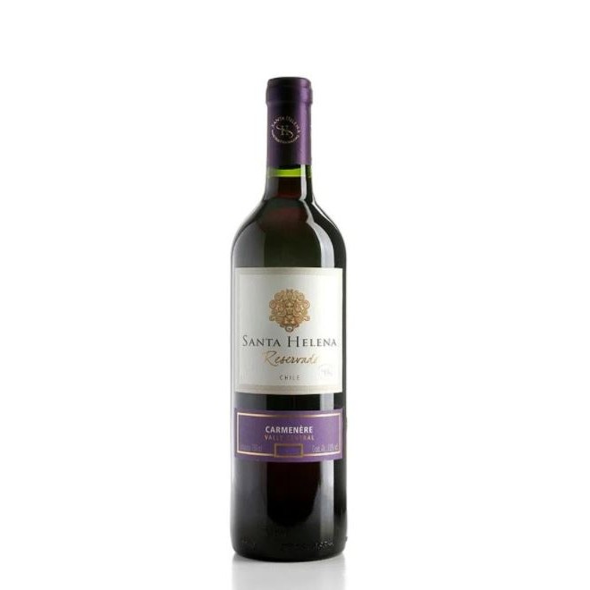 VINHO TINTO SANTA HELENA CARMENERE 750ML - Food & Beverages